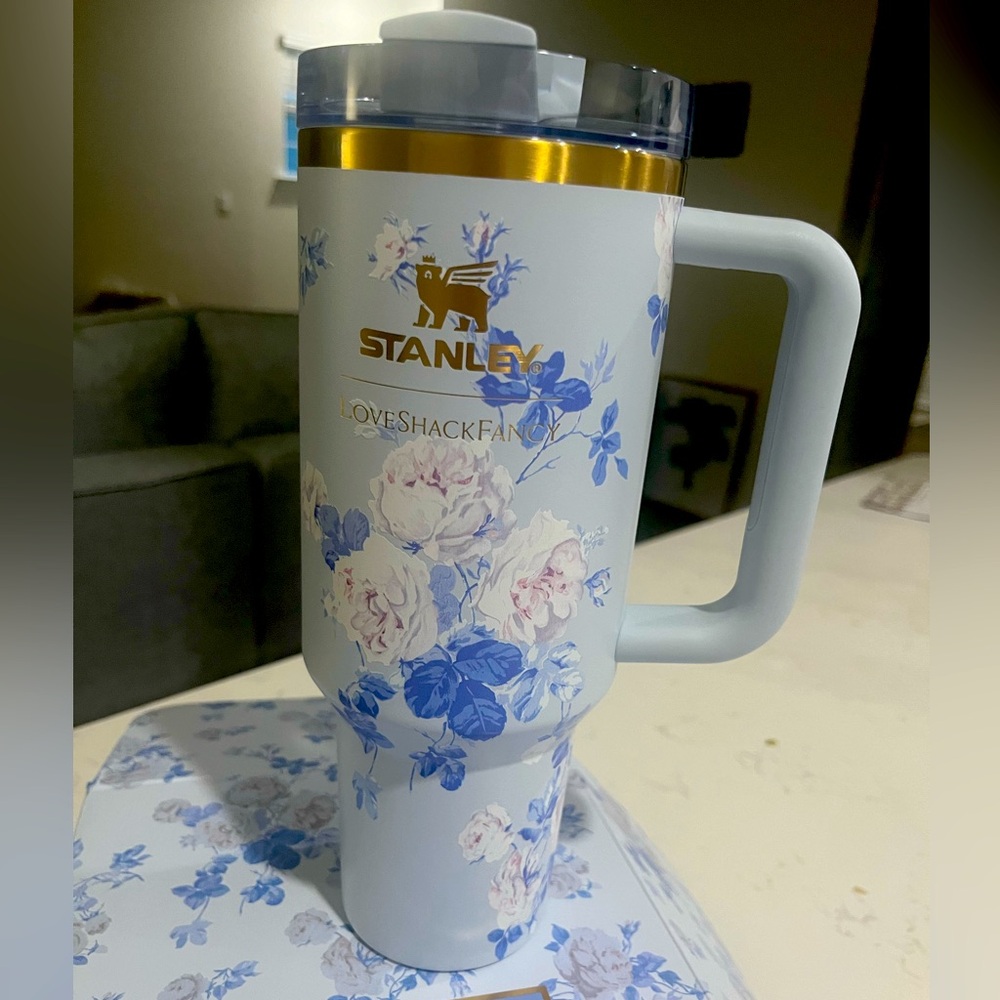 Stanley x LoveShackFancy 40 oz Tumbler, Limited Edition! New in Box!